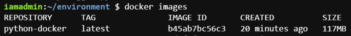 docker-images-cmd